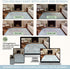 6x9, Bavni Vintage Floral Rugs Washable Area Rug with Non Slip Backing, Low Pile for Living Room,Nursery,Bedroom & Home