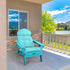 FUNBERRY Adirondack Chair Cushion, Thicken Comfy Cushions for Rocker Non Slip Fade Shield Waterproof High Back