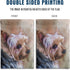 Yorkie Dog Garden Flag Welcome - Double Sided Small Yorkie Mom Banners and Flags 12 x 18 for Outdoor Seasonal