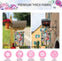 Welcome Summer Garden Flag, 12.5x18" Spring Summer Flamingo Vertical Double Sided Rustic Farmland Outdoor Decor