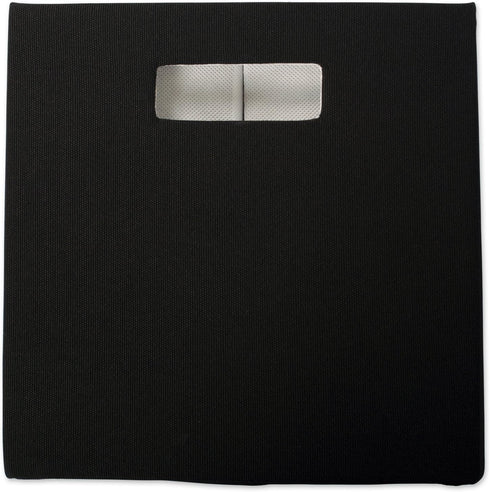 DII Collapsible Polyester Storage Cube, Solid, Lightweight and Durable, Small Square, 11x11x11", Black