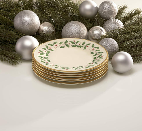 Lenox Holiday Salad Plate, Christmas Dinnerware, 146504010