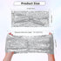 Poise3EHome 10 Silver Sequin Chair Sashes, Double Sided Glitter Folding Chair Covers Bow for Party Wedding Banquet