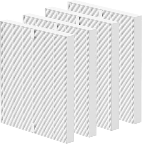 AP-1512HH Filter Set Replacement for Coway Airmega AP-1512HH and 200M Air Purifiers, 4 True HEPA Filters Only