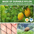 DQS 25x25ft 1 Bird Netting for Garden Protection - Poultry Netting for Chicken Coop, Mesh Heavy Duty Garden Net, Fruit