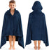 PAVILIA Fleece Hooded Towel for Kids, Soft Plush Beach Bath Towel, Absorbent