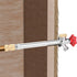 12 Inch 1/2 Inch 3/4 Inch Hromee Frost Free Sillcock, Push-to-Connect x MHT, No Lead Brass Frost Proof Outdoor Faucet
