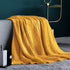 jinchan Cable Knit Throw Blanket for Couch 50"x60" Lightweight Soft Cozy Throw