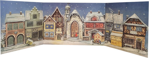 Sellmer Little Town from 1946 Advent Calendar
