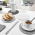 ME.FAN Trivets/Potholders 4 Set, Cotton Thread Weave Trivets for Hot Pots and Pans, Large Coasters, 7 Inch