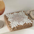 VIRFONOR Handmade Embroidery Beaded lace Doilies - Home Decor Mat for Coffee Table,