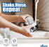EHOMEA2Z Stainless Steel Dredge Shaker, Ideal for Salt, Spice, Sugar, Flour, 2, 10 oz