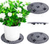 LFUTARI 4PCS Plant Level Pot Elevator, Plant Stands, 12inch Plant Pot Saucer for