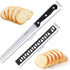 Bread Knife, HIA Stainless Steel 8 inch Serrated Bread Knife, Perfect for Homemade Bread, Bagels and Cake, Knife Cover Included, Dishwasher Safe (8 inch Blade with 5 inch Handle) by HAMMER IRON ALLEY
