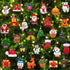30pcs Mini Christmas Ornaments for Mini Tree Decorations, Small Resin Miniatures for Craft Christmas Decor