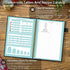 Recipe Book to Write in Your Own Recipes, Blank Recipe Notebook with Tabs for Family Cooking Lover, 120 Pages Recipe Organizer, 8.5 x 5.5", Black by Regolden-Book