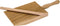 Tredoni Professional Gnocchi/Garganelli Wood Paddle - Slanted Ridge Board Pasta Maker + Stick, 3.6x5"