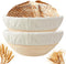 Banneton Bread Proofing Basket Set of 2: 9 Inch Round Sourdough Proofing