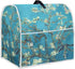 DISNIMO Almond Blossoms Tree Oil Painting Mixer Cover, Dustproof Washable Protection with Handle Pockets for Kitchen