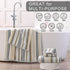 Set 3, 3PC 100% 1 28"x52", 1 16"x27", 1 13"x13", Cotton Towels of Striped Towels - Cotton & Quick Dry - Soft Bath