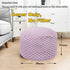 20x20x12 Inches Asuprui Pouf Ottoman Unstuffed Floor Pouf Ottoman Foot Rest Round Poof Seat Floor Bean Bag Chair