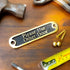 Please Use Other Door Brass Sign, Traditional Style Handmade Wall Plaque by The Metal Foundry UK