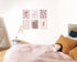 HAUS AND HUES David Bubble Gum Pop Art Poster - Pink Wall Decor, Unframed 12” x 16” Pictures for Room Aesthetic
