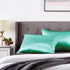 Morning Glamour 2-Pack Signature Box Pillowcases, Aqua