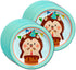 Hedgehog Birthday Party Supplies Set, Plates, Napkins, Cups Tableware Kit for 16