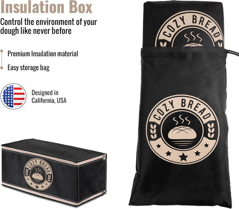 Thermal Insulation Box, Companion Product for the Proofing Mat (10" x 21")