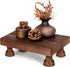 EOSAHR Farmhouse Pine Wood Risers for Decor in Kitchen & Bathroom -