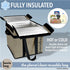 2 Boxiebag Reusable Grocery Bag (Single) Durable Reusable Shopping Bag Box. Insulate, Stand Up, Stay Open, Fold Flat