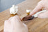 2-Piece Professional Kitchen Knife Set, Ultra Sharp High Carbon German Stainless Steel, Cream