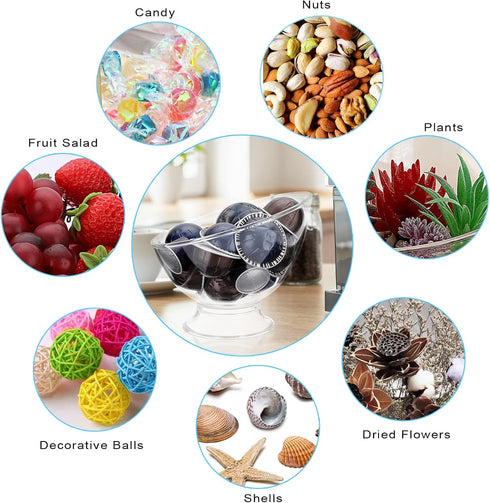 ELLDOO Clear Coffee Pod Holder, Plastic K Cup Holder, Capsule Organizer for Counter, Coffee Bar, Kitchen, Breakroom