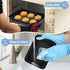 TeamFar Toaster Oven Pans, 10.5 x 8 x 1 Inch Carbon Steel Baking Tray, Non-Toxic & Non-Stick, 2 PCS