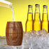 IUAQDP 2 Pieces Novelty Wood Barrel Shaped Wooden Drinking Beer Tea Cup, Home Decor Camping Cup