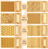 4 Set Pieces Wood Gnocchi Pasta Board Gnocchi Paddle Maker Garganelli Pasta Board Making Tools with Rolls Kitchen Gift