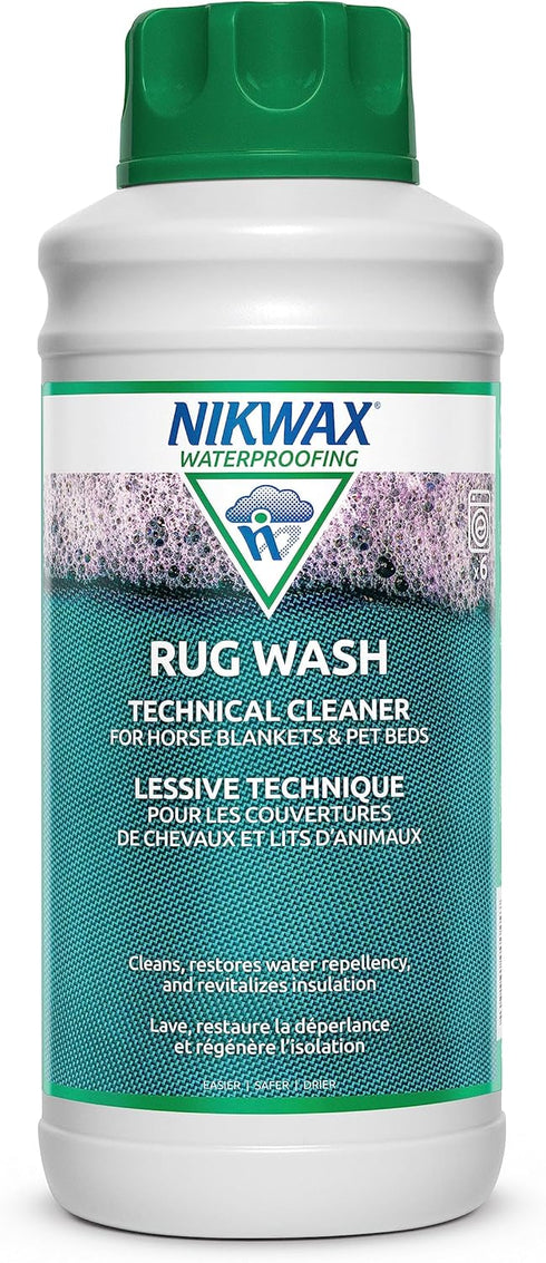 Nikwax Rug Wash, 34fl oz, Blue