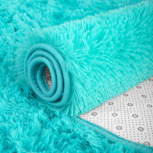 6ft 9ft, ISEAU Fluffy Rug Carpets Soft Shaggy Area Rugs Indoor Floor Mats for Kids Room Fuzzy Carpet Comfy Cute Nursery