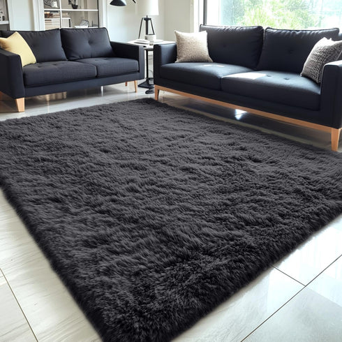 OLANLY 5x8 Machine Washable Large Area Rugs for Living Room, Bedroom, Soft