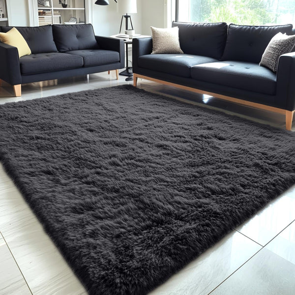 OLANLY 5x8 Machine Washable Large Area Rugs for Living Room, Bedroom, Soft