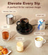 3-Temp 6H Kepwam Coffee Mug Warmer for Desk, Fast Heating Cup Warmer with Auto Shut Off, LED Light & Smart Candle