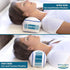 Nature's Guest Adjustable Cervical Neck Roll Bolster Pillow for Sleeping, Neck Pain Relief, Spine Support, Travel, Leg
