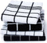 Sets 28"x18" Pack 4 Encasa XO Kitchen Towels and Dishcloths | Cotton Hand Towel | Multipurpose, Highly Absorbent