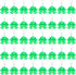 40 Pack Frog Keychains for Birthday Party Bag Fillers, Frog Themed Party Favors, Baby Shower Return Gifts