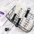 3 Pieces Decanter Cleaning Brush and 400 Reusable Cleaning Beads for Wine Decanters, Goblets, Glasses, Cups (Black