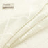 KOUFALL Quatrefoil Sheer Curtains - 63 Inch Length for Living Room - Cream Beige Grommet Semi Sheer Drapes