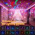 Night Light for Kids,90 Lights Kids Night Light Projector,360° Silent Baby Night Light,Rechargeable Star Lights for Ceiling,Dimmable Toddler Night Light with Timer,Unicorn Night Light for Girls by PIKOY