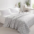 3 88x92 NTBAY Layers Cotton Muslin Queen Bed Blanket, Super Soft Breathable Thermal Yarn Dyed Quilt for Adults, Perfect