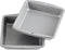 Wilton Recipe Right 8-Inch Non-Stick Square Cake Pans, Multipack of 2